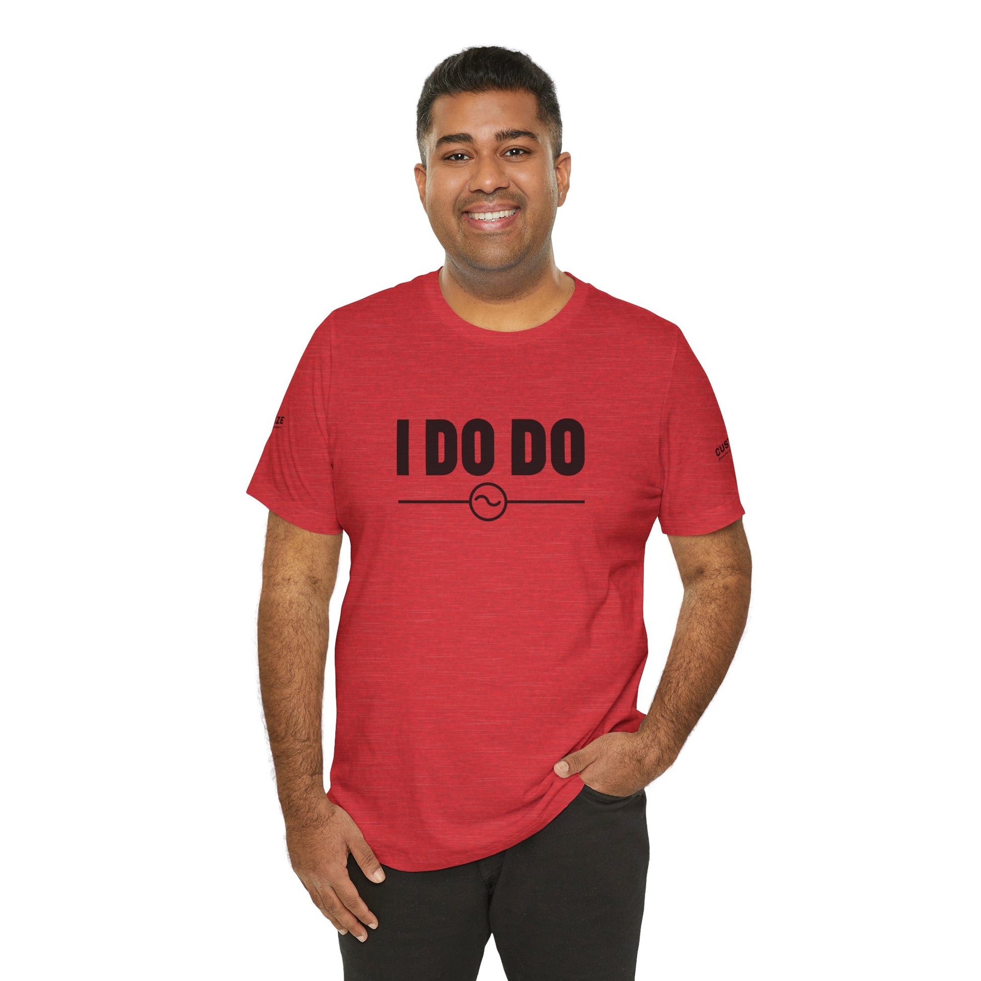 I DO DO ALTERNATING CURRENTS SYMBOL:  Humorous Unisex T-Shirt for Welders and Electricians, Perfect as a gift or for branding and promotion.