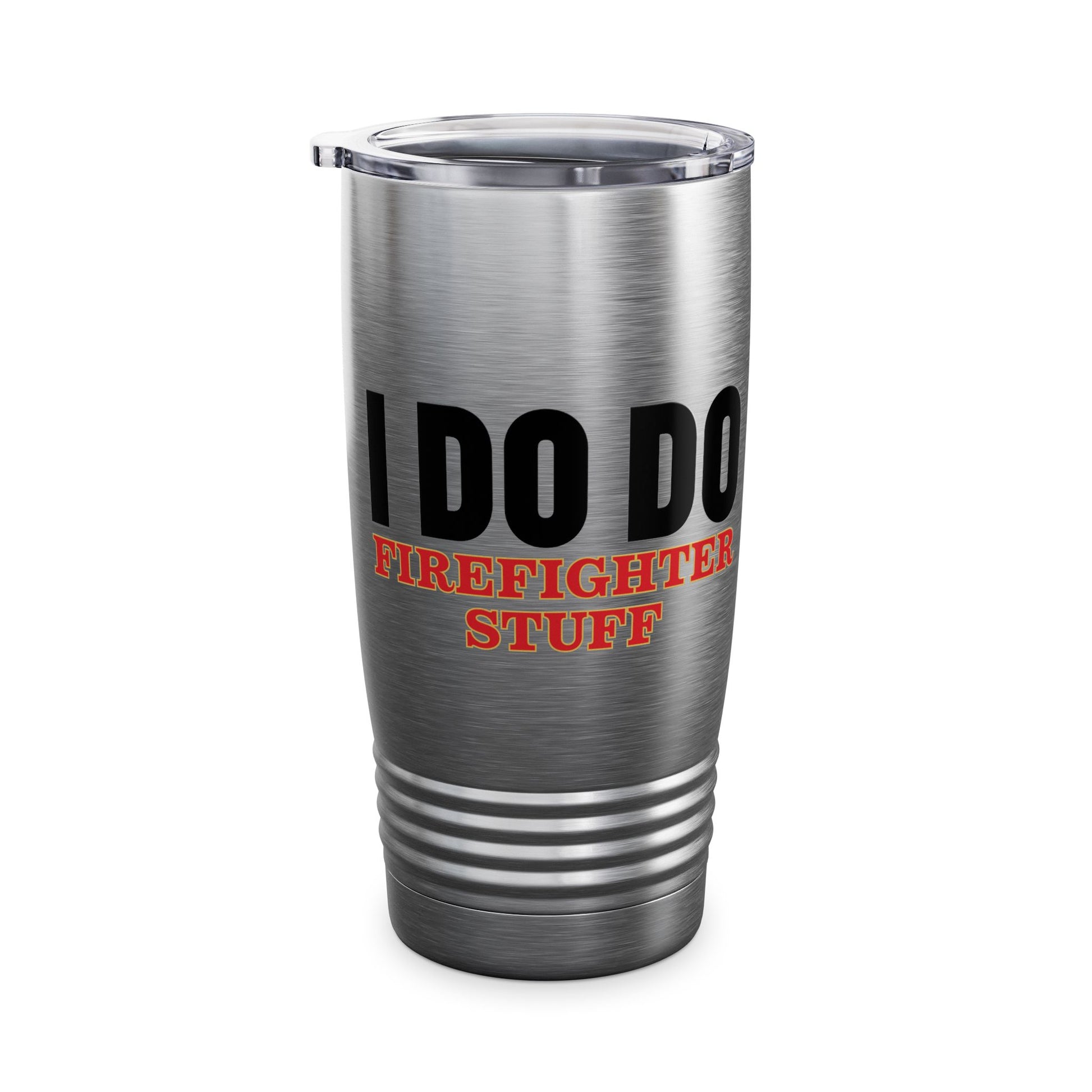 I DO DO FIREFIGHTER STUFF: Firefighter Spirit Tumbler | 20oz Travel Mug for Firefighters | Perfect Gift for Firefighter Appreciation, Birthday, or Special Occasions