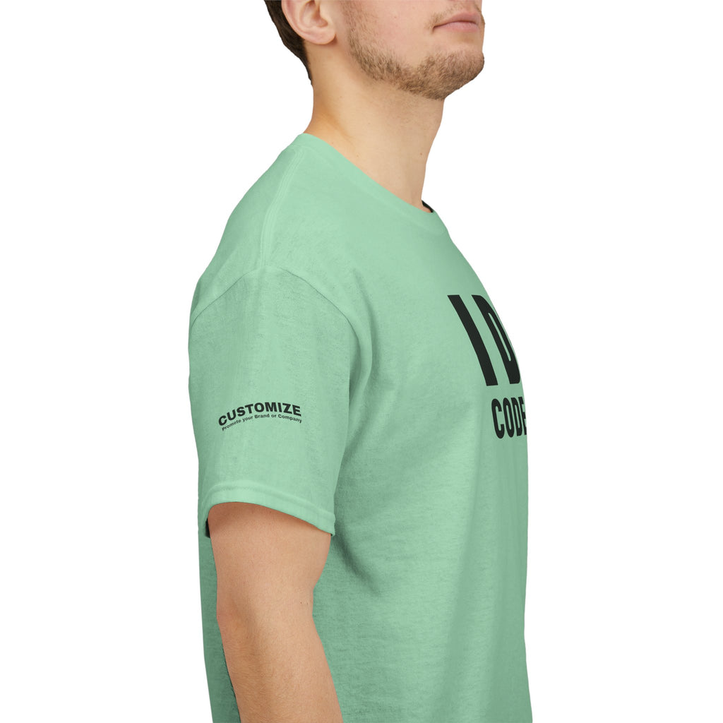 I DO DO CODE-COMPLIANCE CHAOS:  Unisex Heavy Cotton Tee for General Contractors, Builders, Electricians, Plumbers