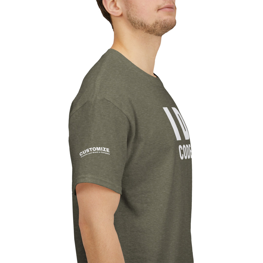 I DO DO CODE-COMPLIANCE CHAOS:  Unisex Heavy Cotton Tee for General Contractors, Builders, Electricians, Plumbers