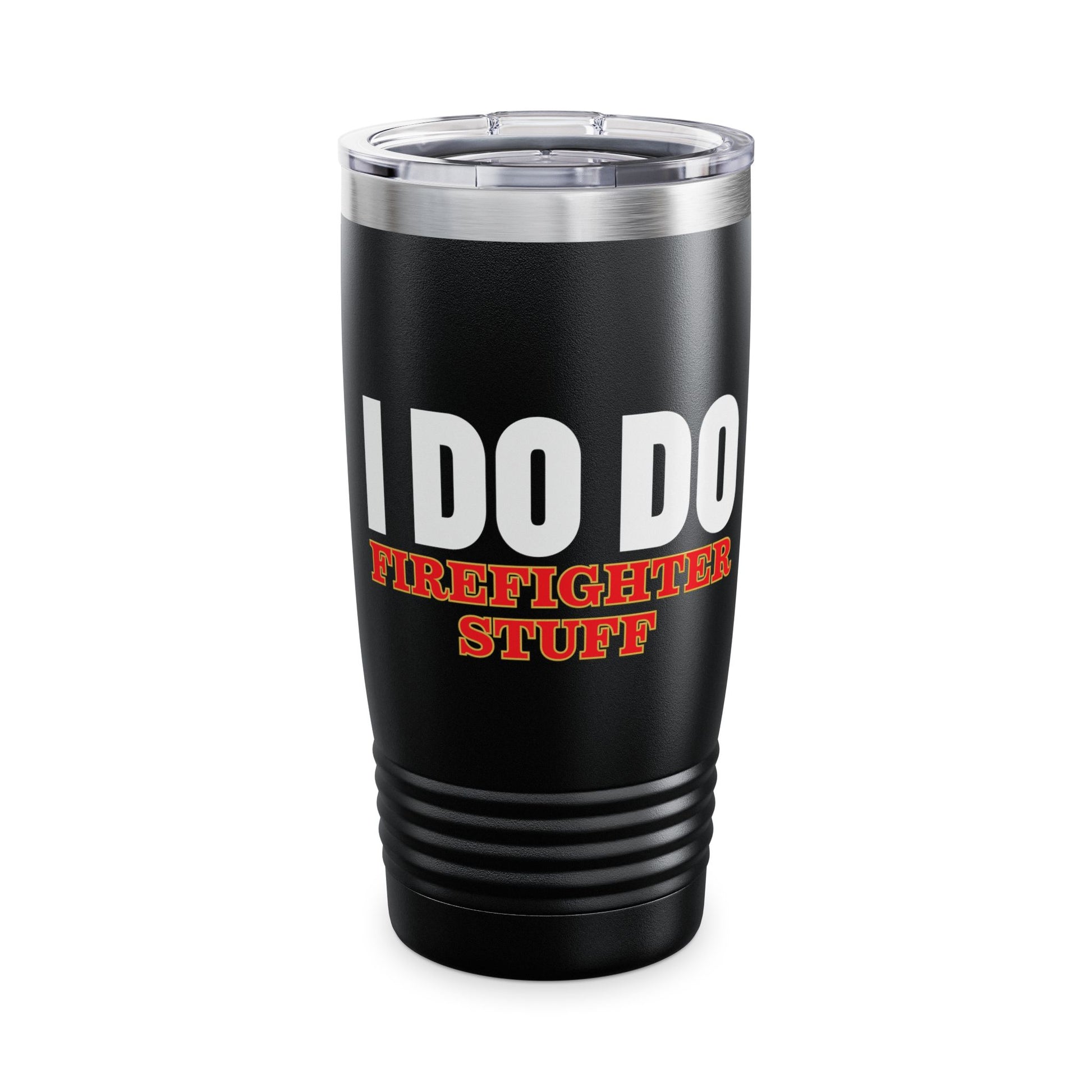 I DO DO FIREFIGHTER STUFF: Firefighter Spirit Tumbler | 20oz Travel Mug for Firefighters | Perfect Gift for Firefighter Appreciation, Birthday, or Special Occasions
