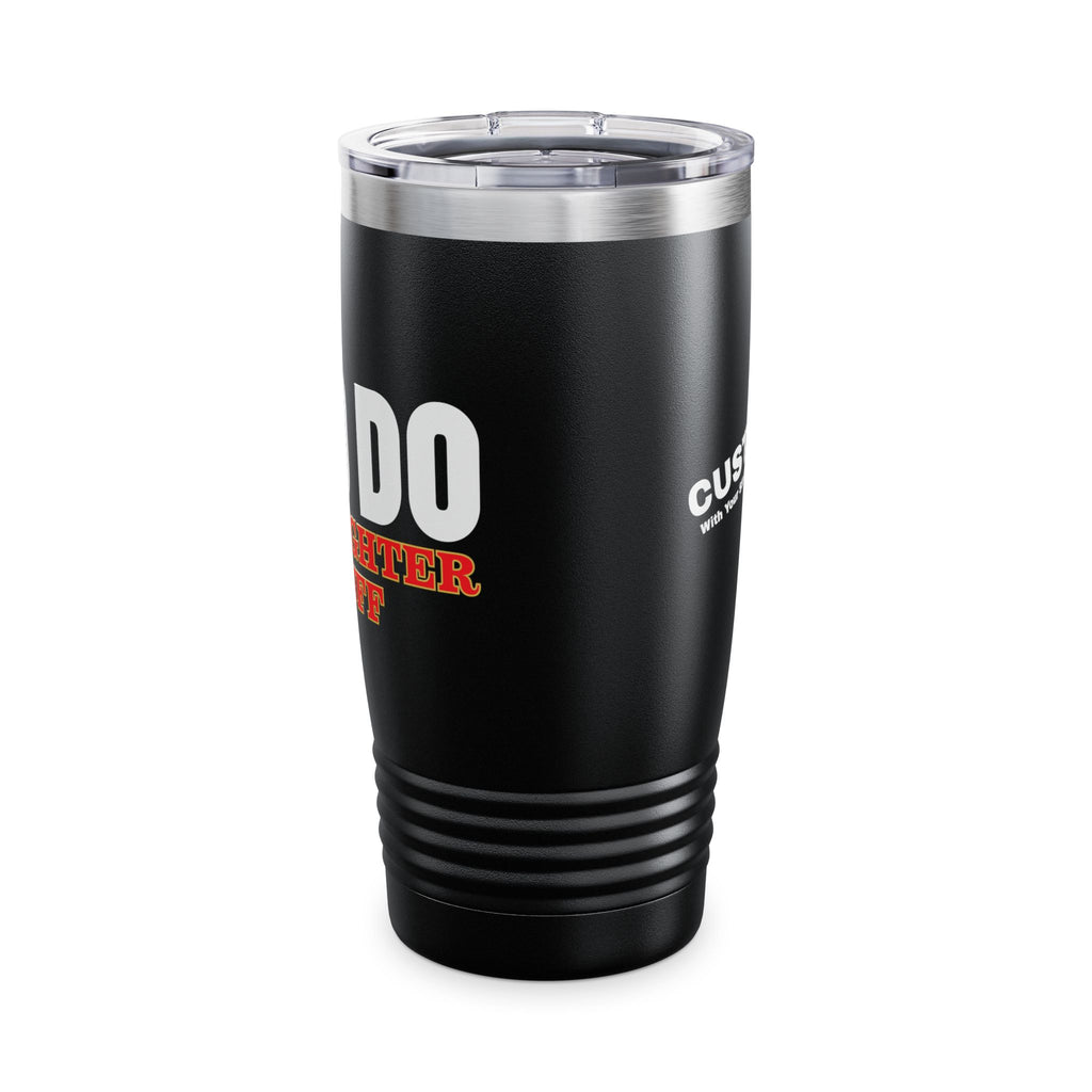 I DO DO FIREFIGHTER STUFF: Firefighter Spirit Tumbler | 20oz Travel Mug for Firefighters | Perfect Gift for Firefighter Appreciation, Birthday, or Special Occasions