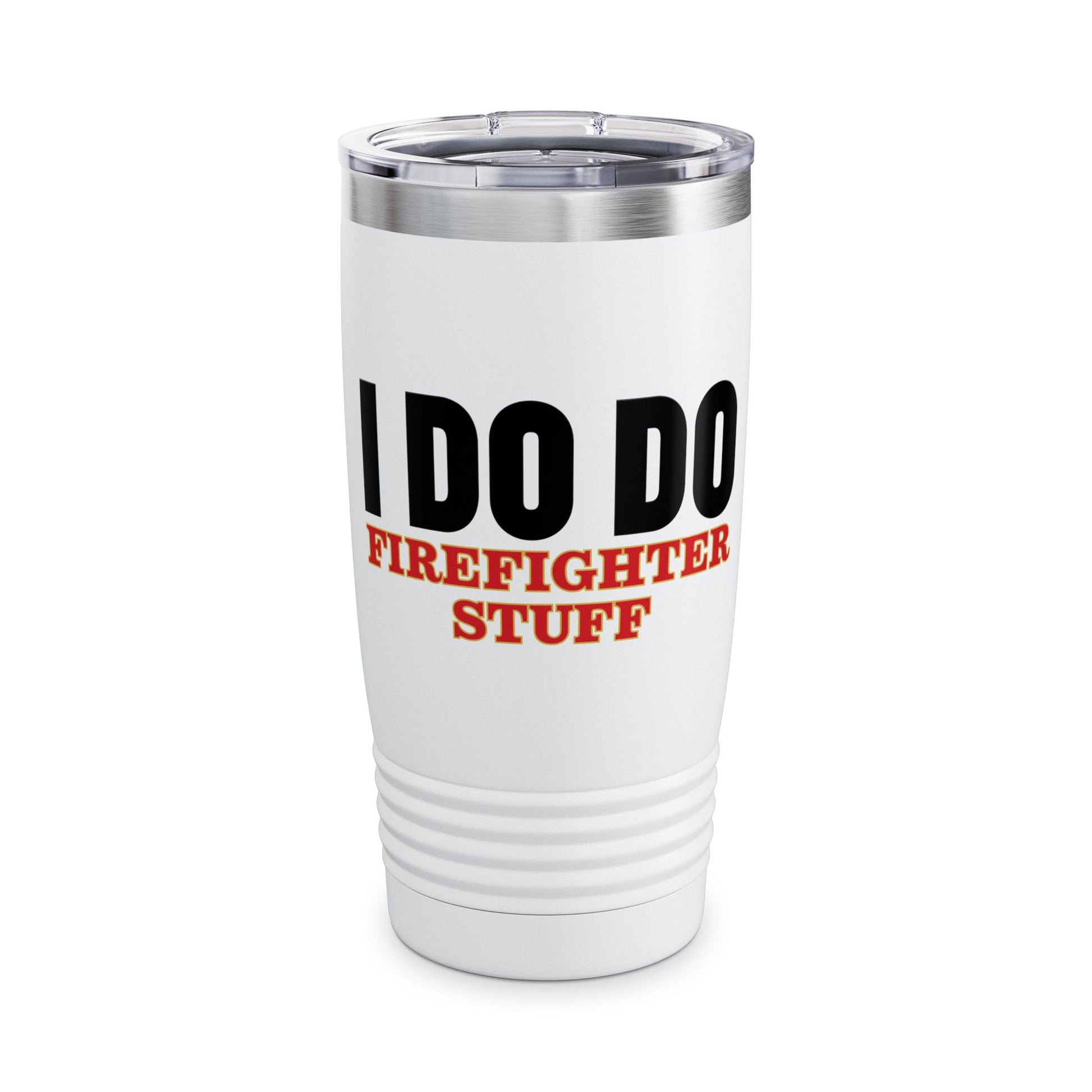 I DO DO FIREFIGHTER STUFF: Firefighter Spirit Tumbler | 20oz Travel Mug for Firefighters | Perfect Gift for Firefighter Appreciation, Birthday, or Special Occasions