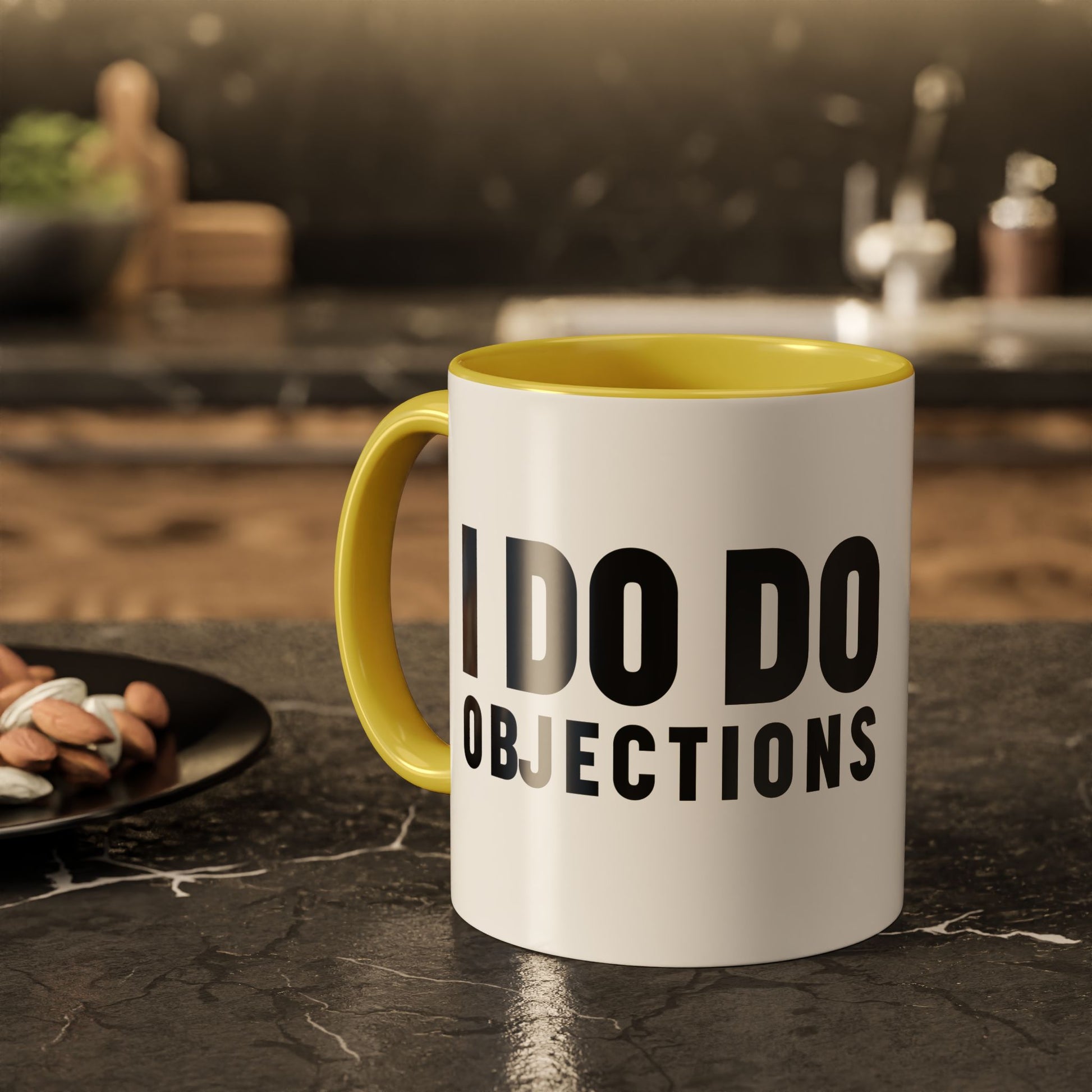 I DO DO OBJECTIONS: Colorful Mugs (11oz, 15oz) for Law Firms, Attorneys, Lawyers, and Litigators