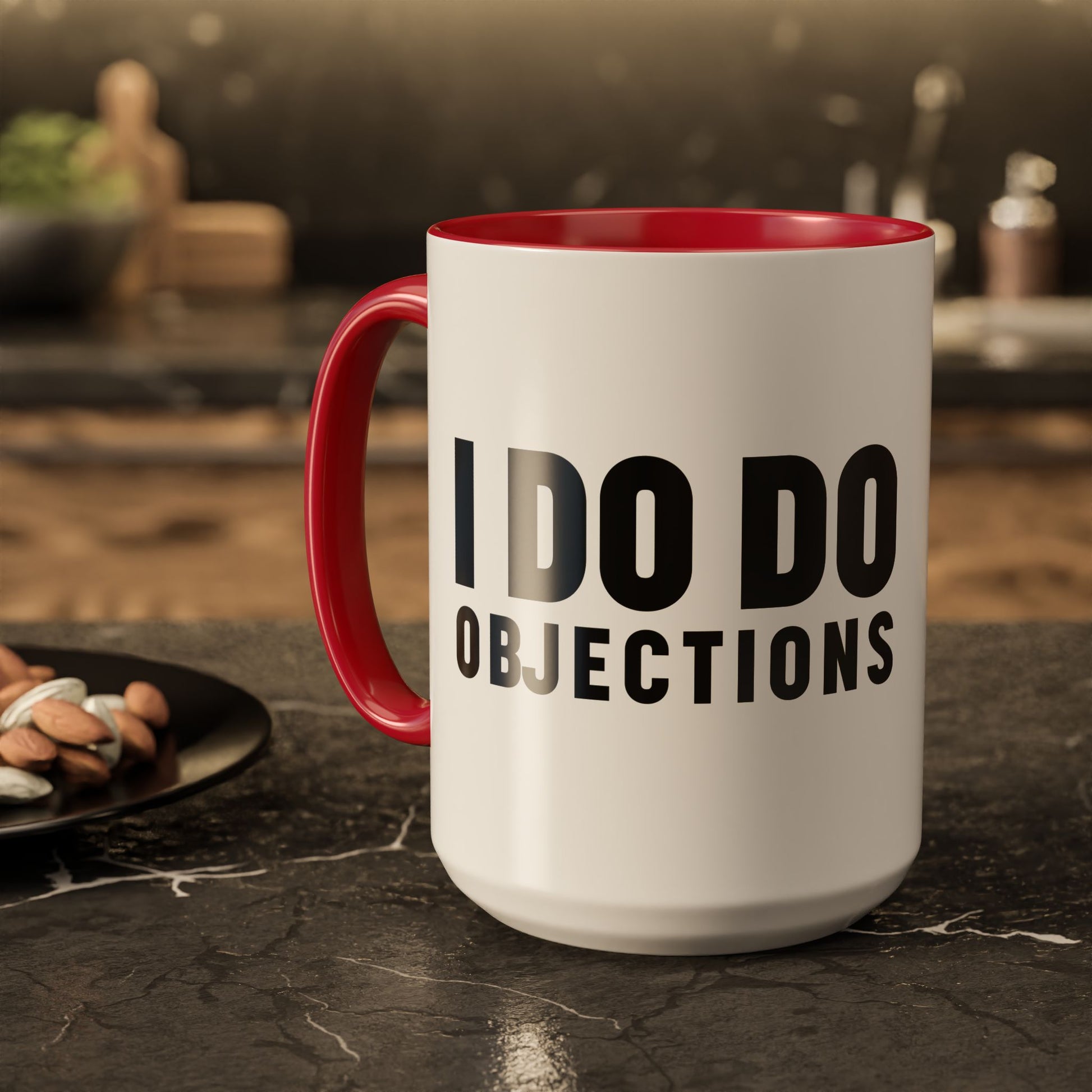 I DO DO OBJECTIONS: Colorful Mugs (11oz, 15oz) for Law Firms, Attorneys, Lawyers, and Litigators