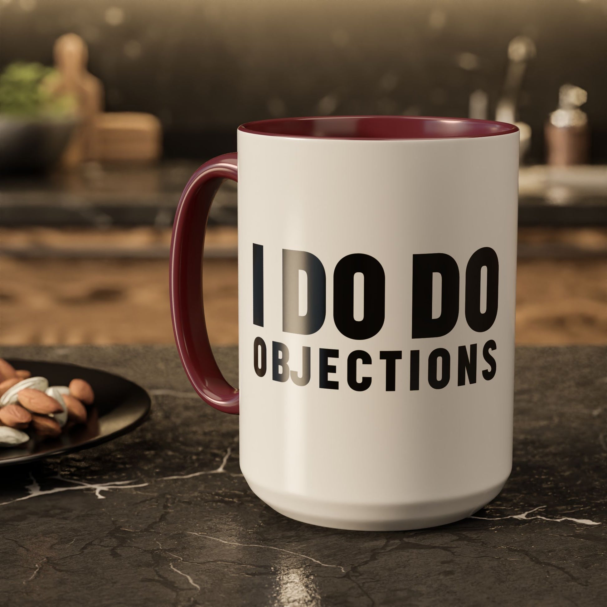 I DO DO OBJECTIONS: Colorful Mugs (11oz, 15oz) for Law Firms, Attorneys, Lawyers, and Litigators