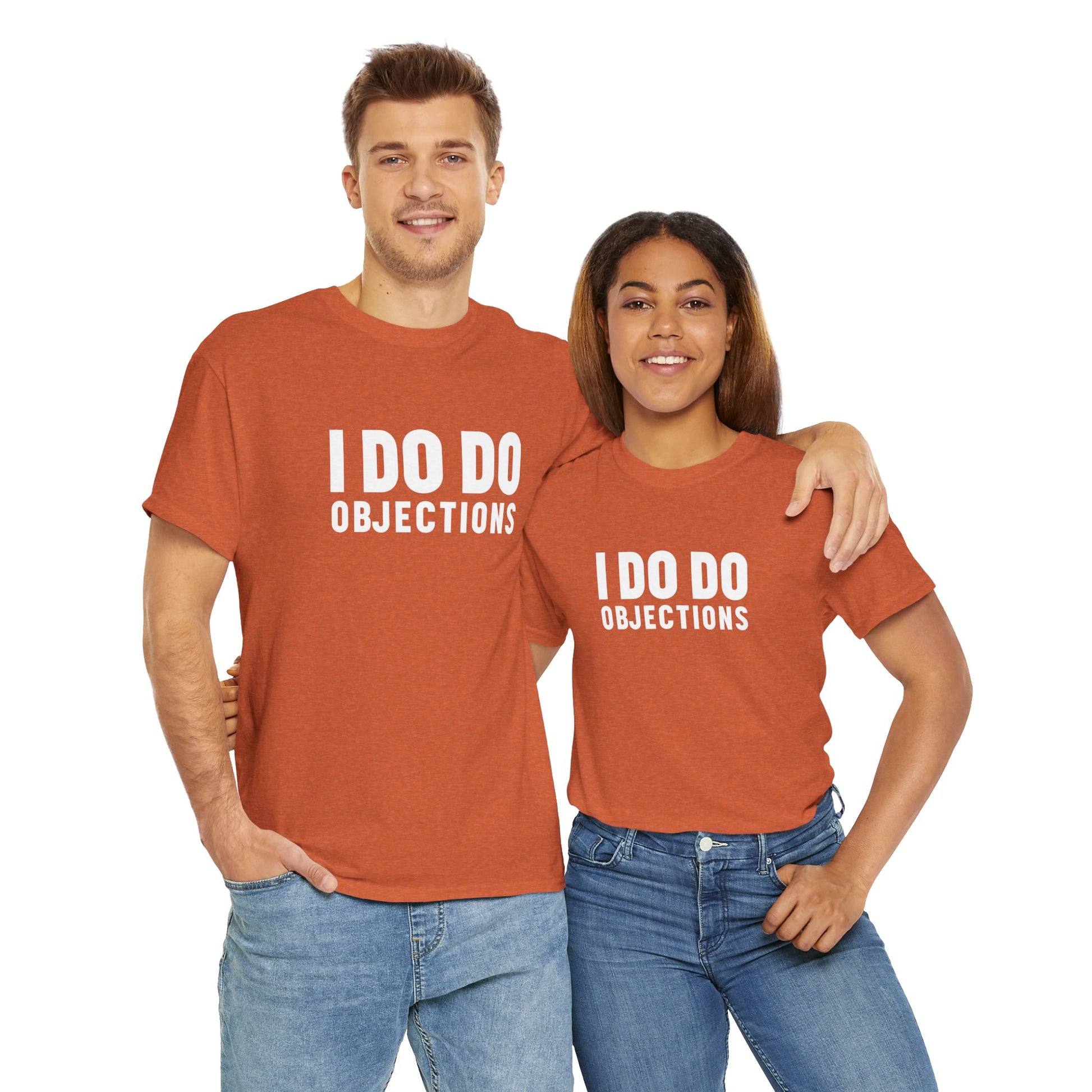 I DO DO OBJECTIONS: Unisex Heavy Cotton Tee, Funny Office Shirt, Gift for Law Firms, Attorneys, Lawyers, and Litigators