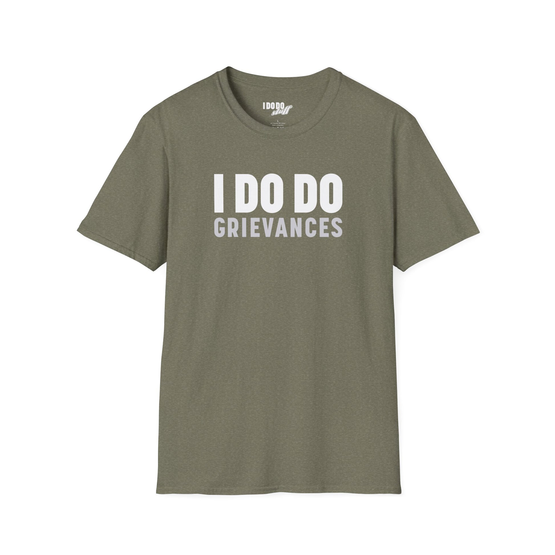 I DO DO GRIEVANCES: Unisex Humor T-Shirt for Human Resource Professionals, Counselors, Therapists