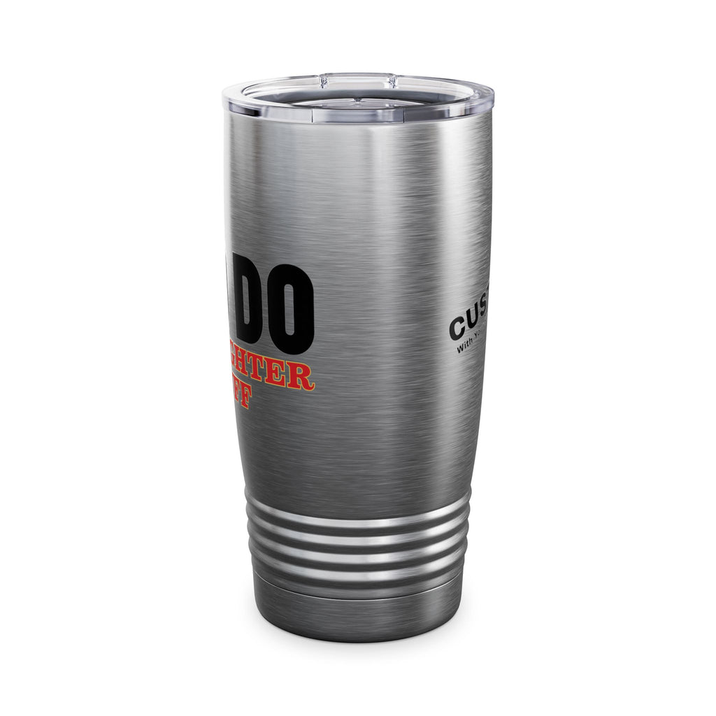 I DO DO FIREFIGHTER STUFF: Firefighter Spirit Tumbler | 20oz Travel Mug for Firefighters | Perfect Gift for Firefighter Appreciation, Birthday, or Special Occasions