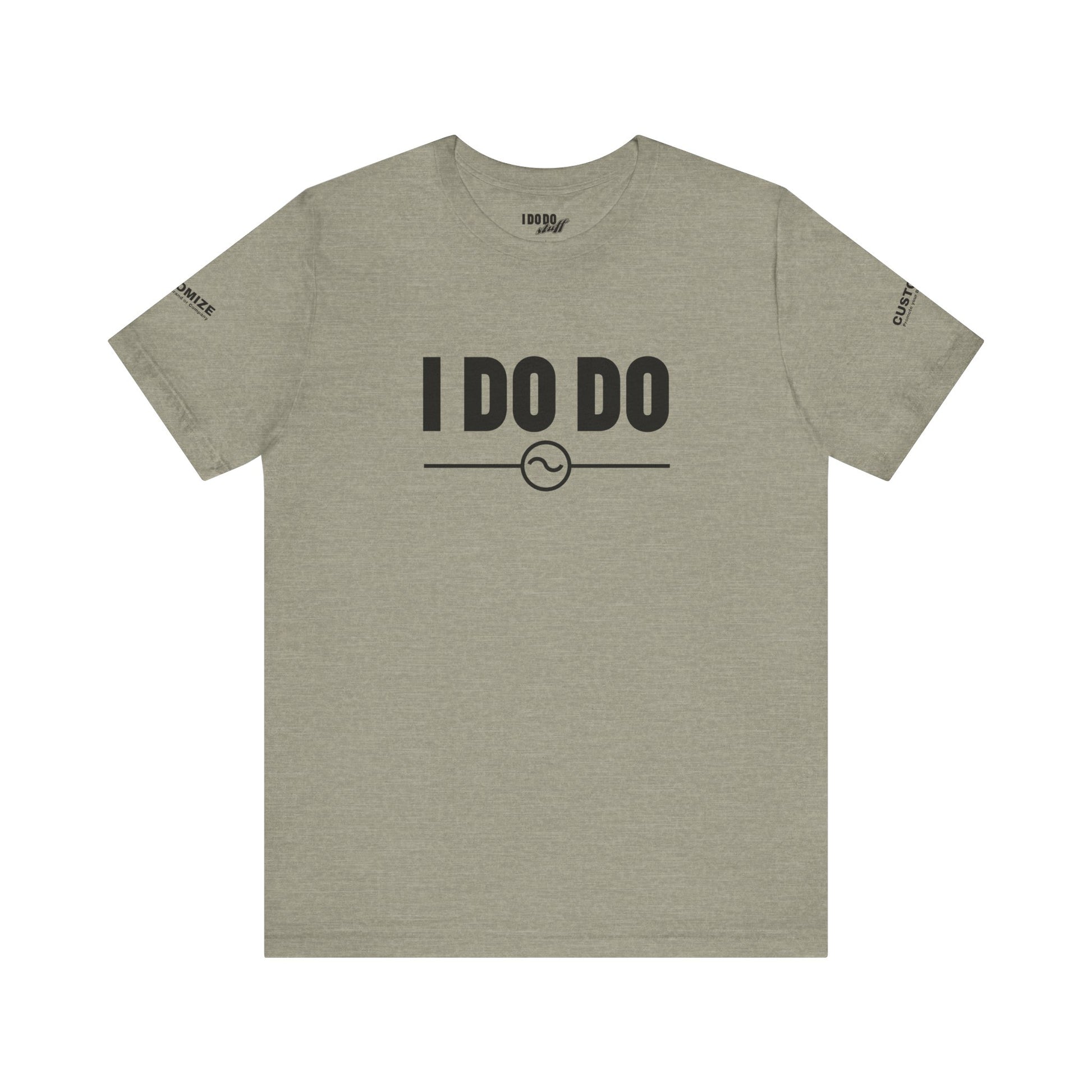I DO DO ALTERNATING CURRENTS SYMBOL:  Humorous Unisex T-Shirt for Welders and Electricians, Perfect as a gift or for branding and promotion.